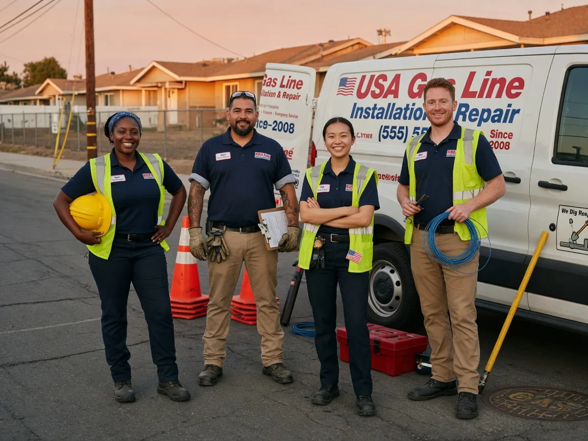 Gas Line Installation company in Forestville, CA
